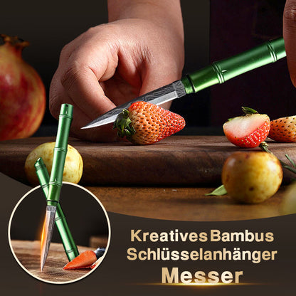 Kreatives tragbares Bambus-Messer für draußen