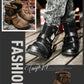 Bestes Geschenk – Herren-Lederstiefel im Western-Cowboy-Stil